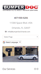 Mobile Screenshot of bumperdocorlando.com